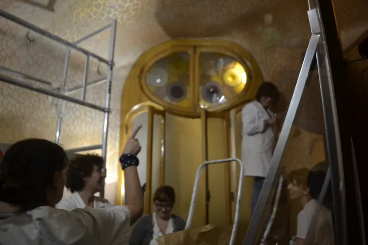 巴特婁之家內部工作人員之工作照(2018)