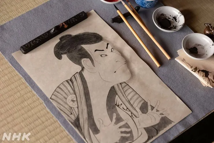 《三代目大谷鬼次的江戶兵衛》