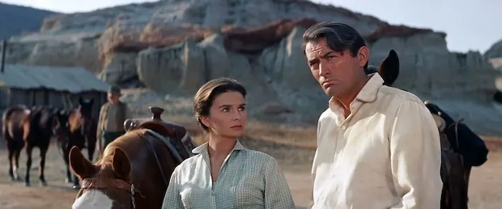 Gregory Peck 及 Jean Simmons