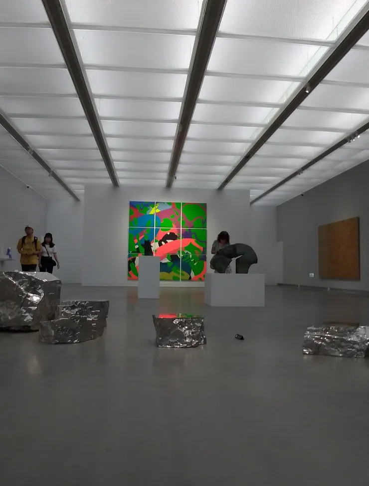 高雄市美術館，自拍攝