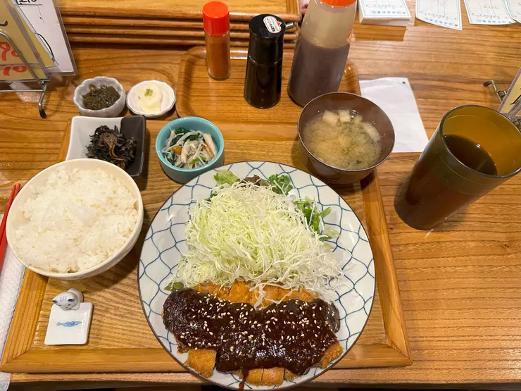 味增炸豬排定食