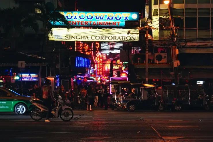 泰國曼谷的一景