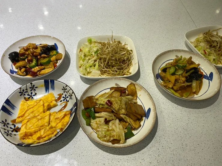 據說是全台唯一一家的素食鐵板燒