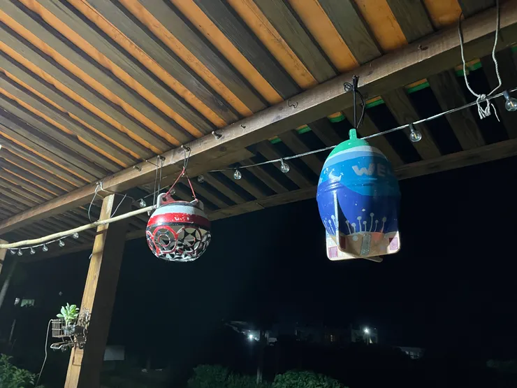 蘭嶼人都擅長用廢材創造海底世界