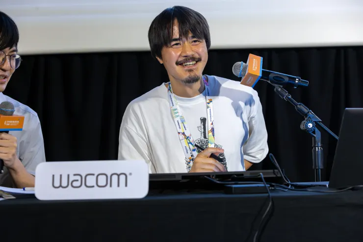 押山清高《驀然回首》影人講座。／影像提供：臺中國際動畫影展