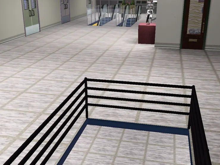 上了樓梯一轉身便會到這光景。