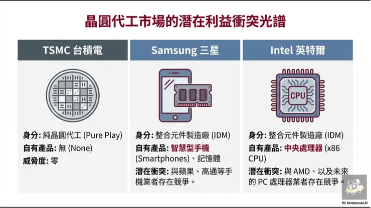 圖03 晶圓代工的潛在利益衝突