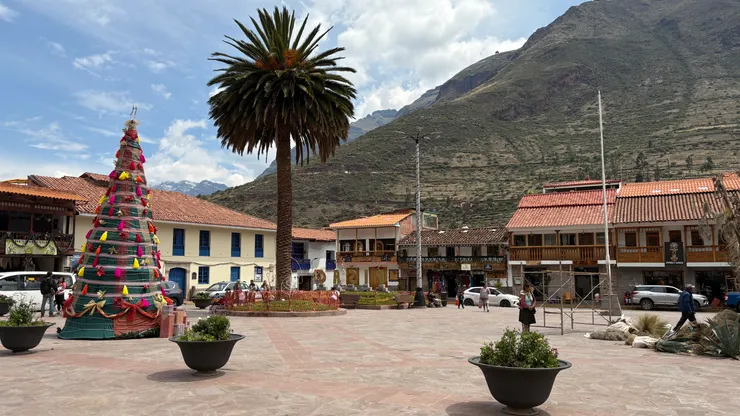 聖誕樹也很有在地風情