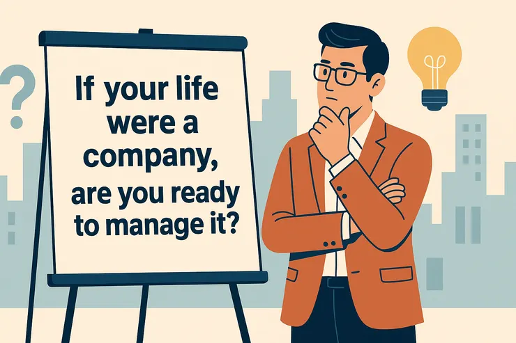 如果你的人生是一家公司，你準備好成為自己人生的CEO了嗎？