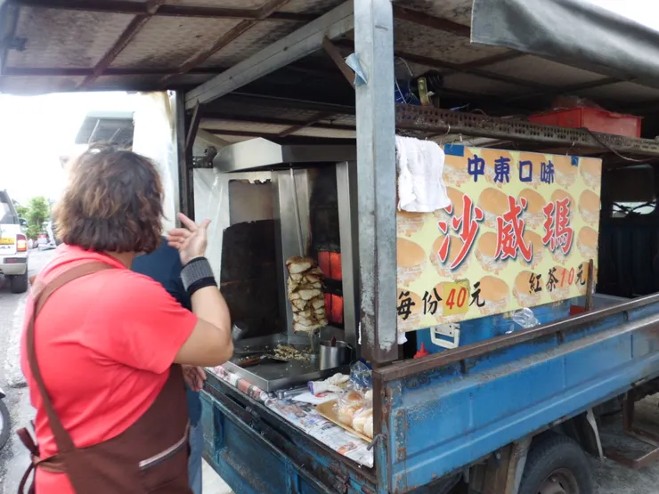 飄著雞汁燒烤焦香味的沙威瑪