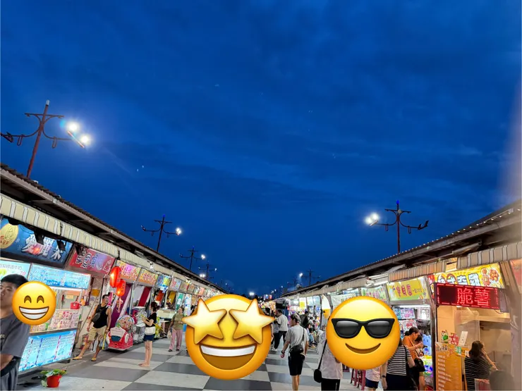 華燈初上的東大門夜市