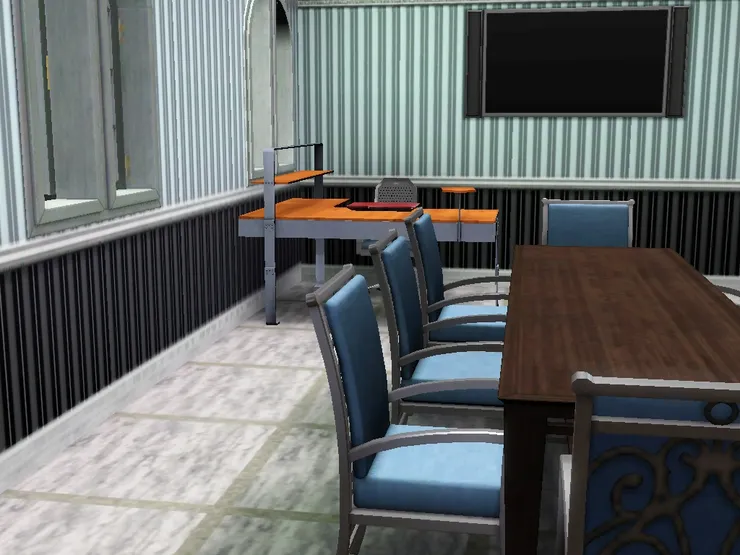 現在很流行「共享」，所以這家是共享會議室。