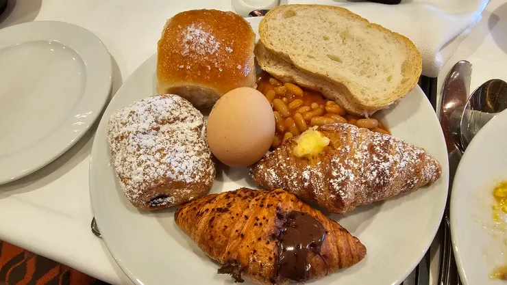 船上的麵包種類多到媲美五星級飯店!