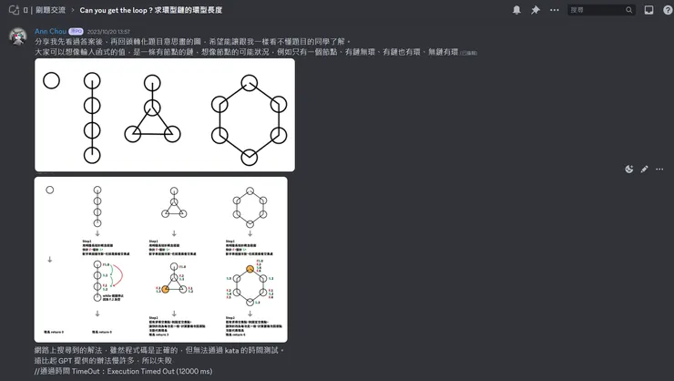 環形鏈解題步驟圖