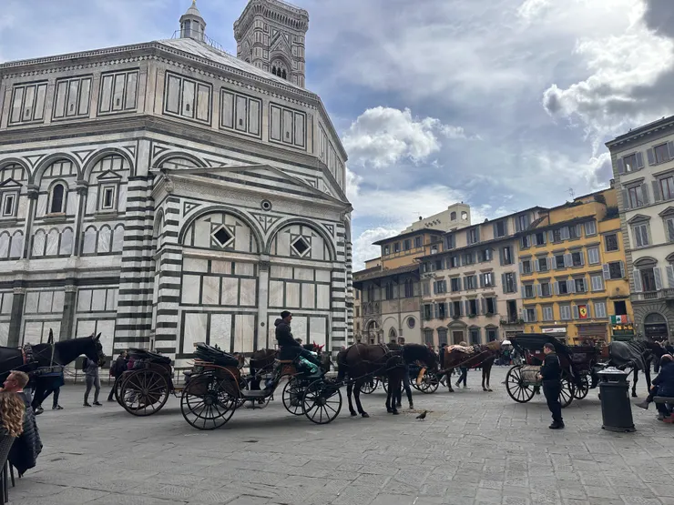美得令人讚嘆～聖母百花大教堂局部