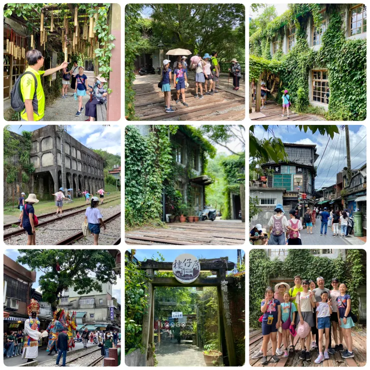 ▲ 沿著平溪線逛街留影拍照