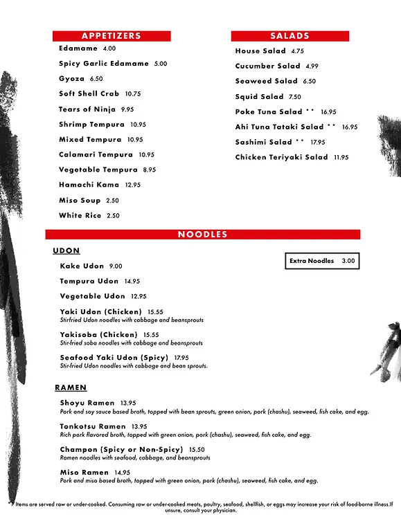 開胃菜、沙拉、麵類 (圖/SHINJI BENTO BOX 官網)