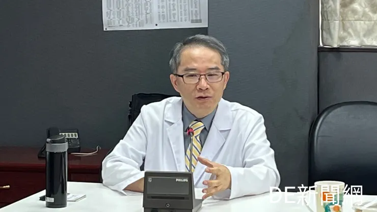 基隆醫院副院長蔡翊新。(照片由基隆醫院提供)