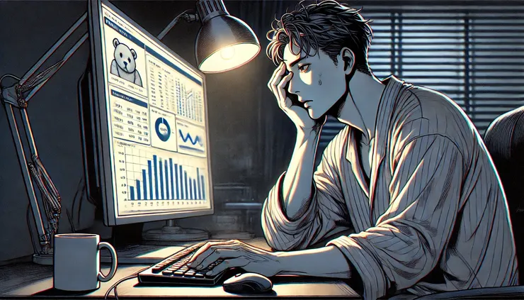 有時候我們不是在查帳戶, 是在查——自己還剩多少安全感。 那些數字從來不是答案, 只是提醒你,還能不能撐過下一個風暴。