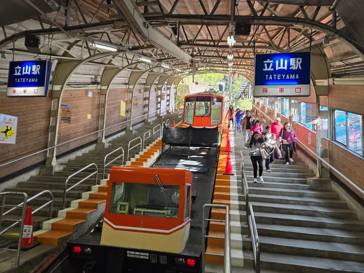 第六種交通工具『立山登山纜車』
