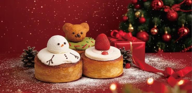 🎅【聖誕圓可頌三入禮盒】🎁