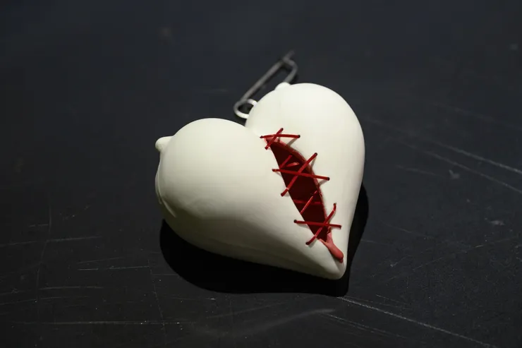 吳淑麟「心．臟」系列。攝影：王世邦