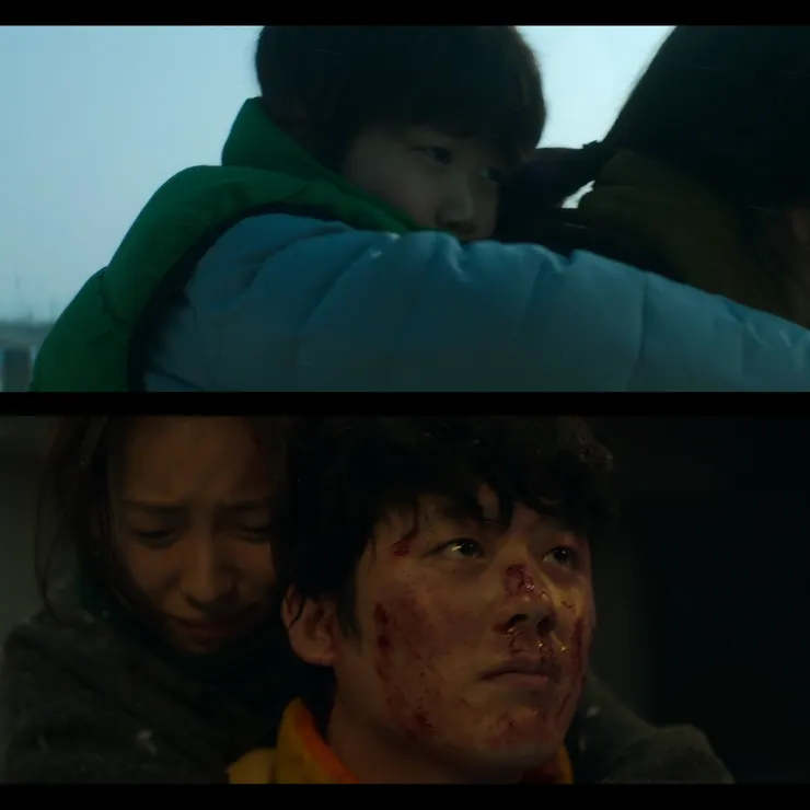 美賢在劇中一個人辛苦把奉皙拉拔長大。