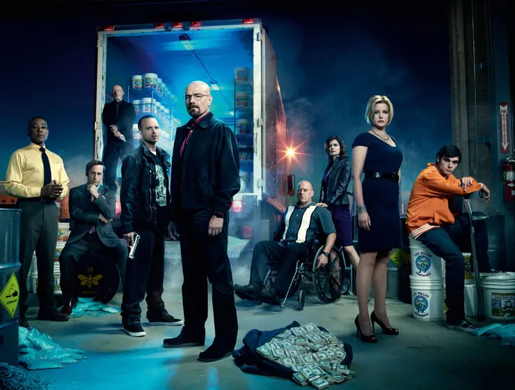 我挺喜歡《絕命毒師》的一張封面，來源自IMDB  