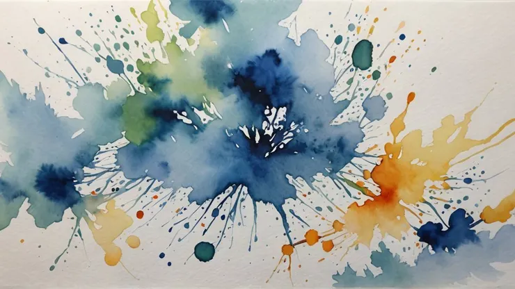 AI生成的水彩畫 我覺得很特別