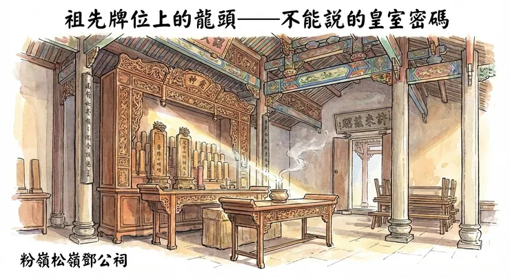 祖先牌位上的龍頭——不能說的皇室密碼