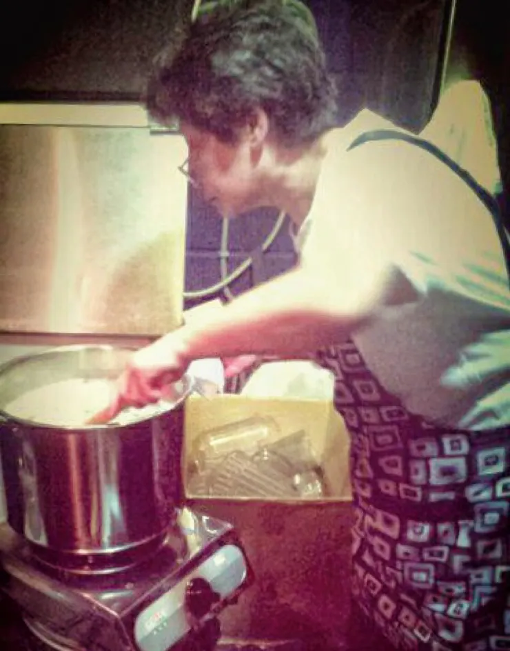 勞駕母親教我們煮好吃的粥