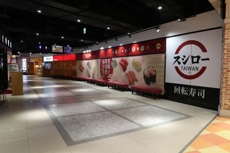 夢時代內位在藍鯨館的壽司郎