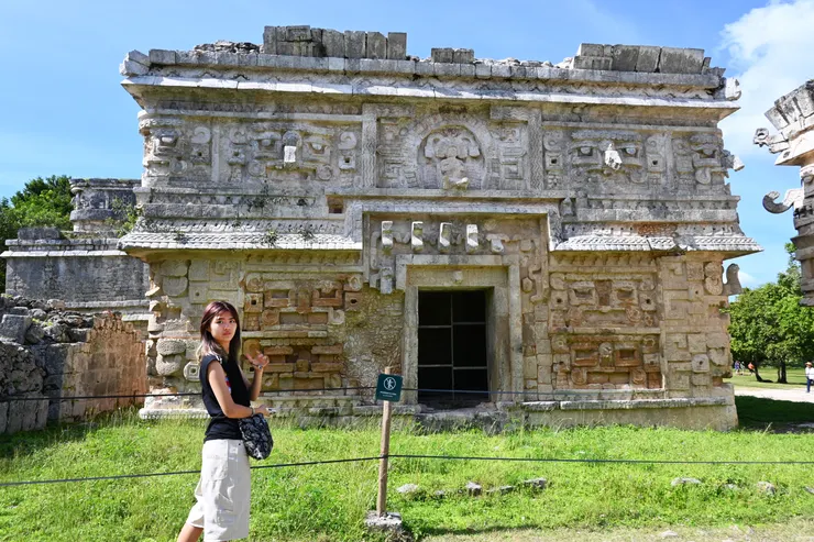 The Casa Colorada (Spanish for "Red House" & Its Maya name is Chichanchob)