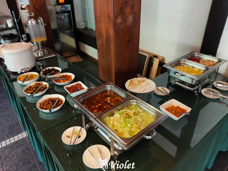 楓葉山莊自助式早餐