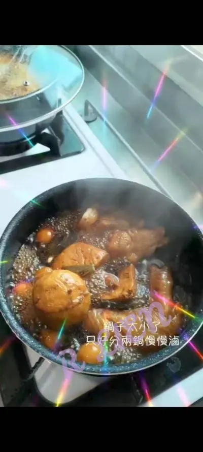 作者拍攝，滿滿一鍋滷味