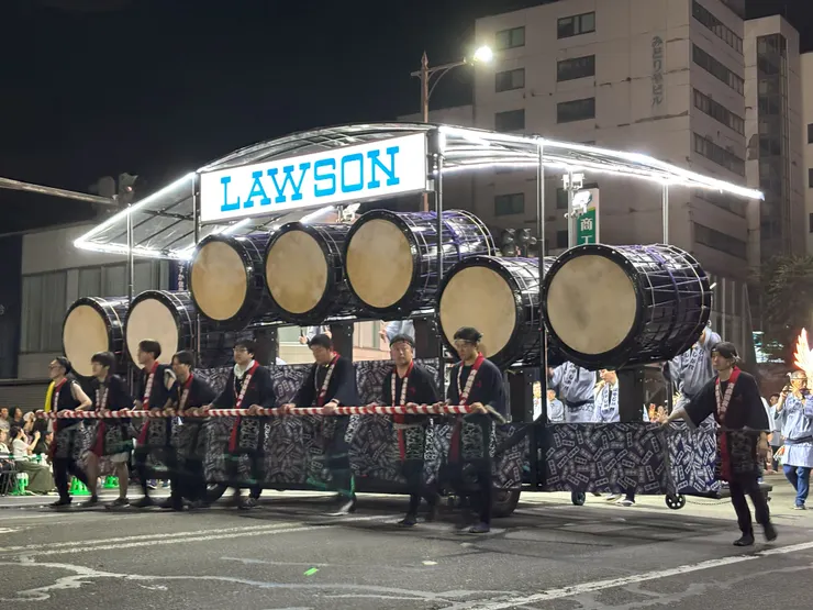 氣勢磅礡的太鼓