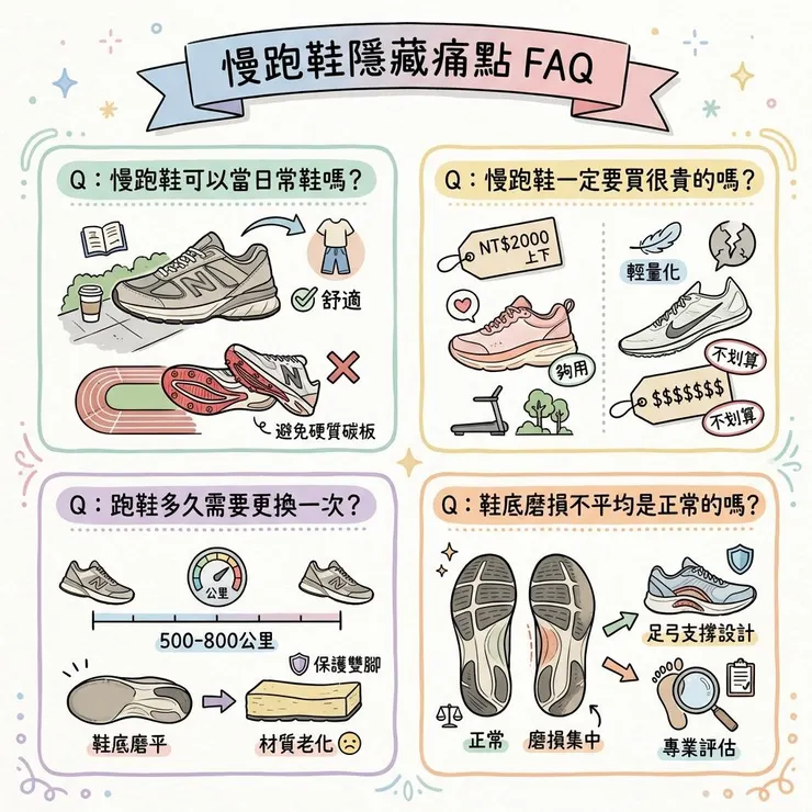 慢跑鞋隱藏痛點