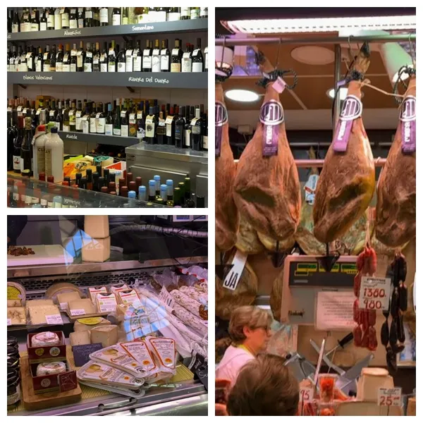 此次完全無法碰觸的美味生火腿，只能望梅止渴。