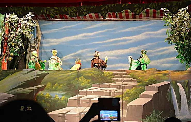 [黃俊雄]木偶劇團的野台演出 ([陳傳義]拍攝)