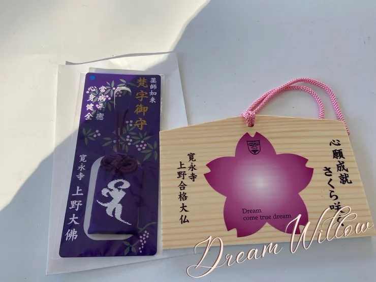 除了繪馬還請了一個御守