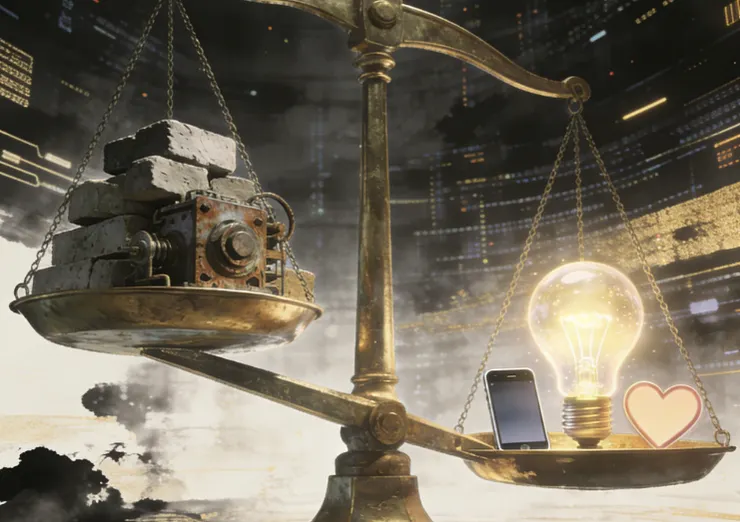 人人都在焦慮 AI 取代人工，卻沒人敢承認自己的技能樹早就枯死了，易經能給我們甚麼啟發? 