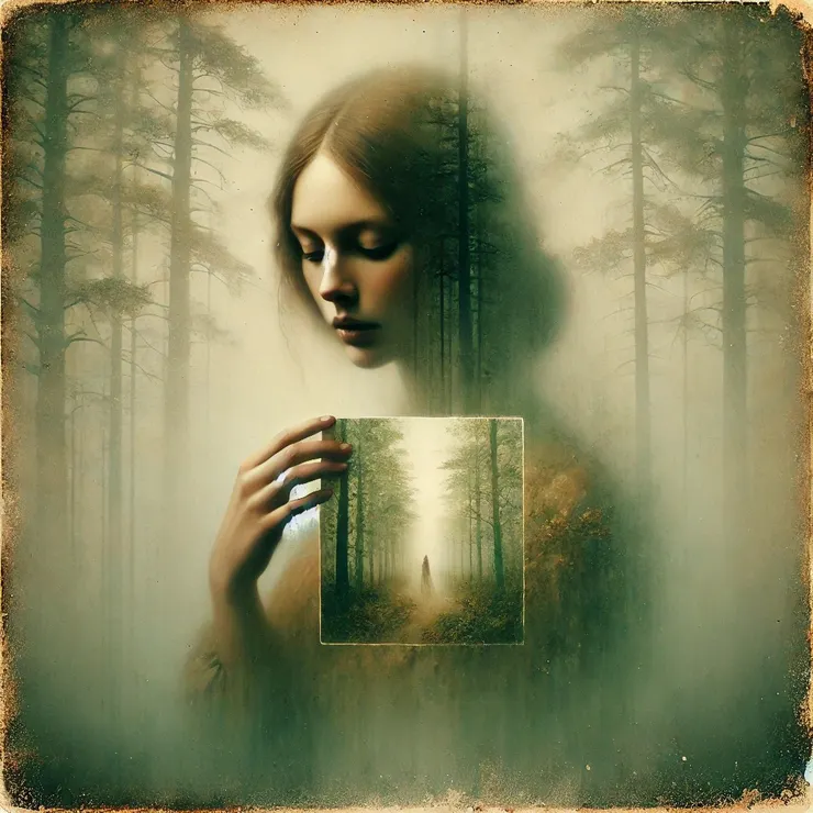 Jane's journey begins in a quiet, mist-covered forest, where each step brings her closer to the heart of someone's hidden past.