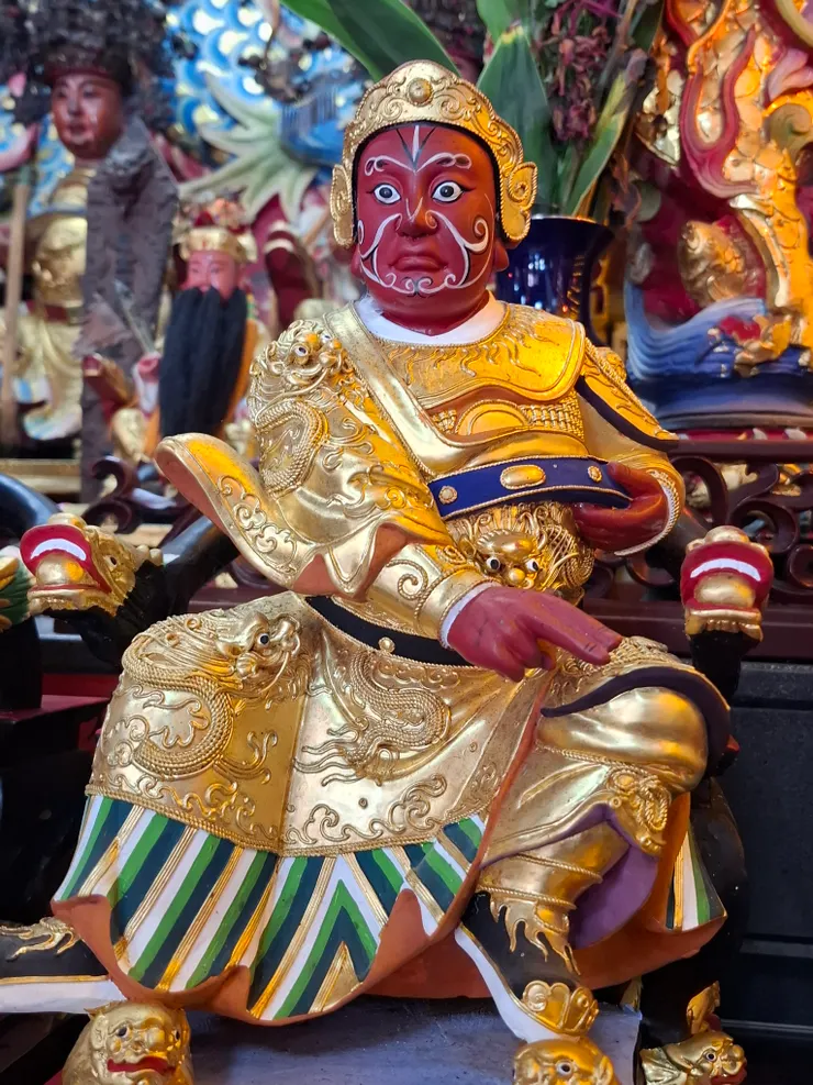 港南順天宮 山府王爺 神尊