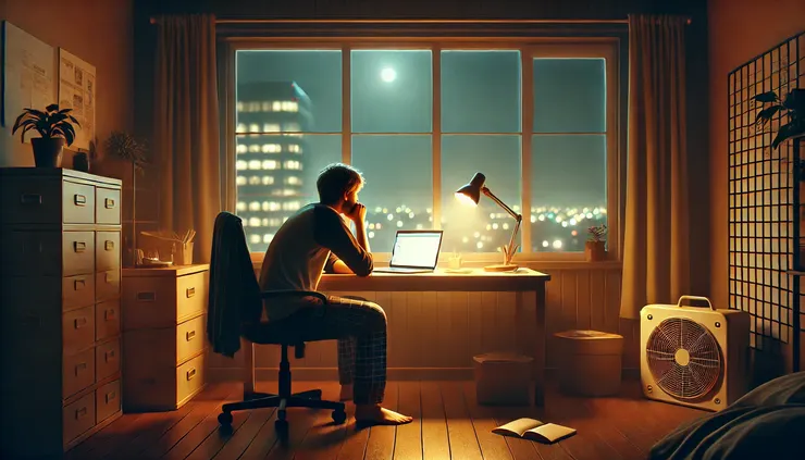 我沒準備好離開，但那晚我開始盤算：如果真的要走，我能撐多久？