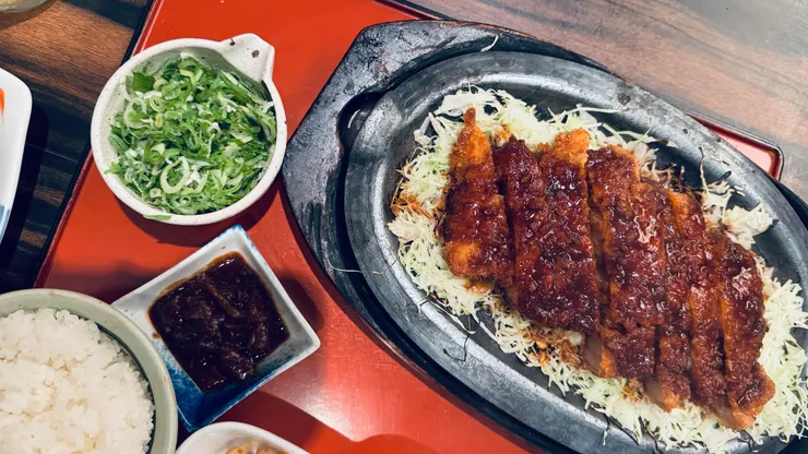 鐵板味噌里肌豬排