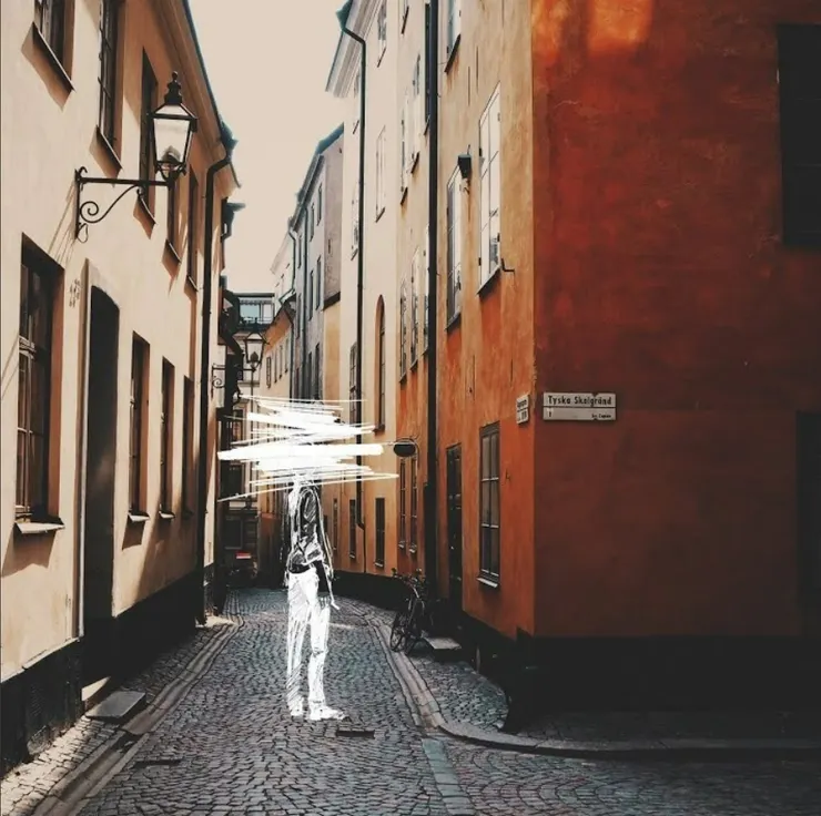 獨自一人前往歐洲的男主角エイミー（Amy）