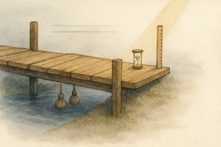 消抖先行,結論後到。