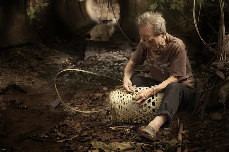 退休後打零工度日