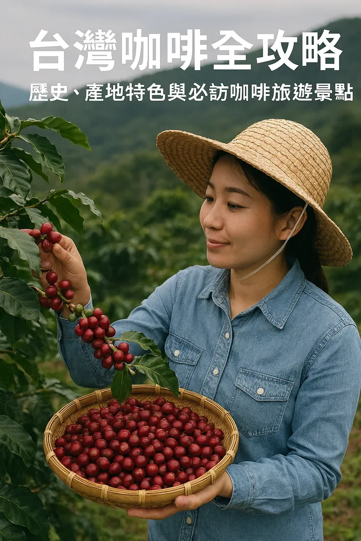 台灣咖啡全攻略：歷史、產地特色與必訪咖啡旅遊景點