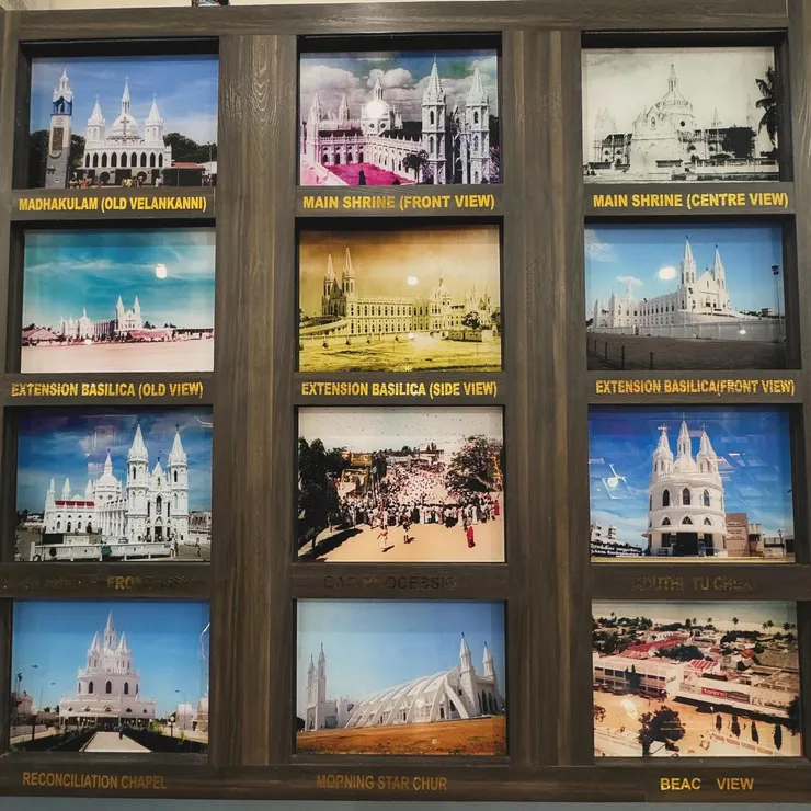 Velankanni 的教堂群